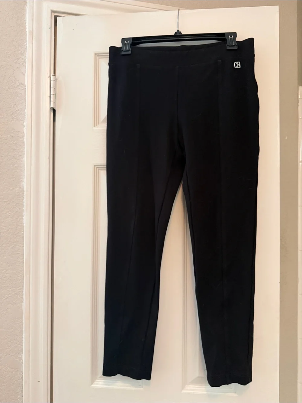Calvin Klein Black Straight Leg Pants - Picture 1 of 2